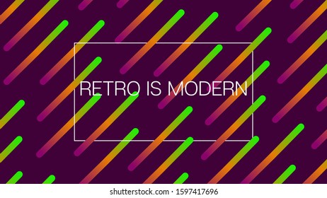 Funky Neon Blend Vector Background. Dreamy Neon Bright Trendy Landing Page. Trendy Colorful Vibrant Horizontal Banner. Iridescent Noble Vector Color Overlay. Vivid 80s Cool Gradient Neon Blend Cover.