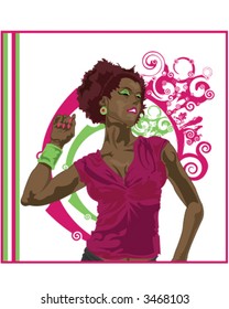 Funky Nightclub Dancer