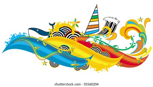 funky ocean