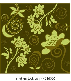 funky pattern design vector