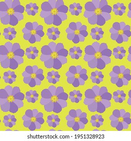 A funky pattern for floral fabrics.