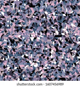 Funky Random Micro Tiny Triangle Tile Mosaic Geo Chaos Print Seamless Repeat Vector Pattern Eps 10 Swatch.