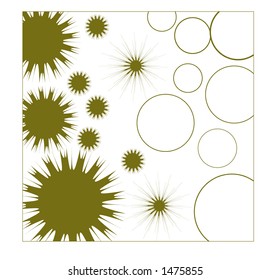 funky shapes with circles
