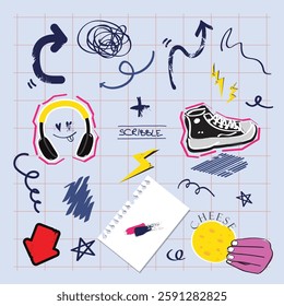 funky sign symbol for notes diary