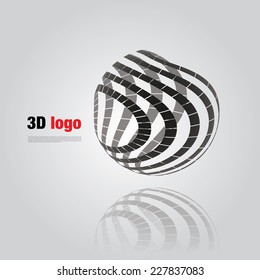 Funky Spherical Logo Concept