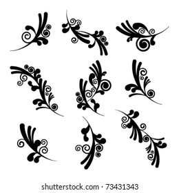 funky swirls
