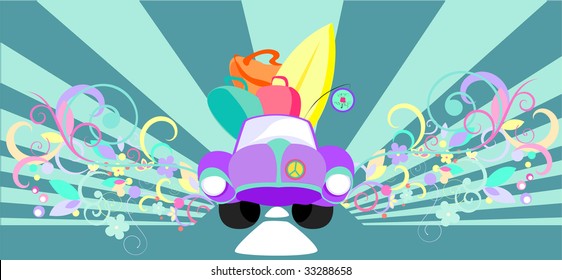 funky travel in summer