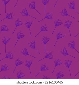 Funky Tropical Vector Seamless Pattern. Drawn Floral Background. Banana Leaves Monstera Dandelion Feather Tropical Seamless Pattern. Beautiful Male Shirt Female Dress Texture. Fine Summer Fashion.