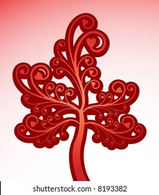 funky valentine tree series