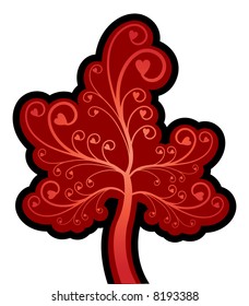 funky valentine tree series