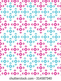 Funky Vector Diamond Shaped Pattern