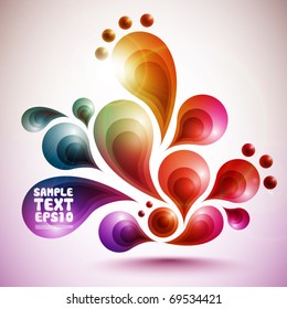 Funky Vector Graphic Design