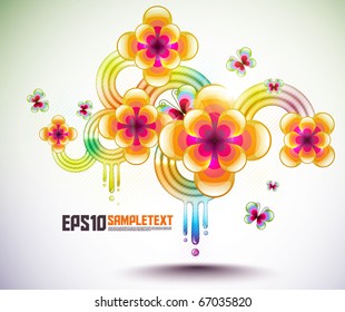Funky Vector Illustration