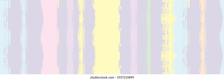 Funky Vertikale Streifen Nahtloser Hintergrund. Cool Distress Trace. Winter Herbst-Helle Fashion Print. Paintbrush Linien Design. Sommerfrühlingsprossen für Graffiti-Streifen. Torn Vector Aquarellfarben Paint Lines.