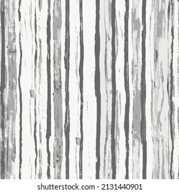 Funky Vertical Stripes Seamless grey Background. Dirty Vector Watercolor Paint Lines. Summer Spring Graffiti Stripes. Winter Autumn Modern Fashion Fabric. 