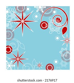 funky winter background series