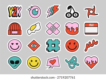 Funky Y2K Sticker Pack Element 