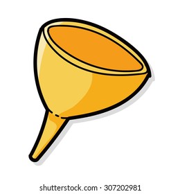 Funnel color doodle