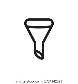 Funnel Filter Icon In Trendy  Design Vector Eps 10