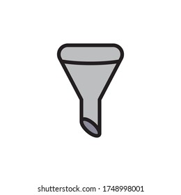Funnel Filter Icon In Trendy Design Vector Eps 10