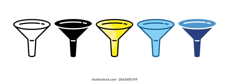 Funnel Icon Element For Design