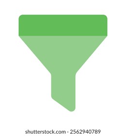 Funnel icon representing filtration, sorting, or refinement processes