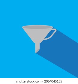 Funnel icon vector illustration design template.