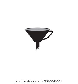 Funnel icon vector illustration design template.