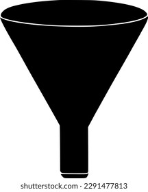 funnel icon vector symbol design illustration
