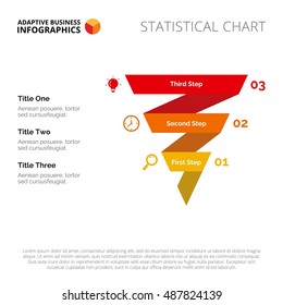 Funnel Infographic Diagram Template