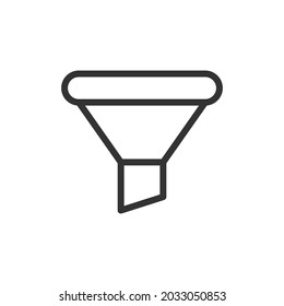 Symbol für die Klingellinie. Web-Symbol für Web und Apps. Unterschreiben Sie Design im Rahmenstil. Streichholzobjekt.