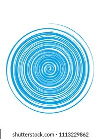 Funnel on a white background