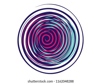 Funnel on a white background