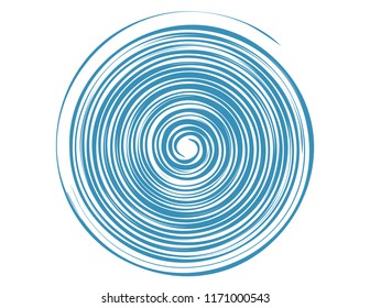 Funnel on a white background