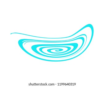 Funnel on a white background