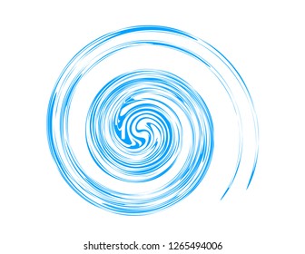 Funnel on a white background