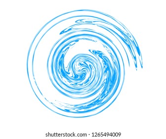 Funnel on a white background