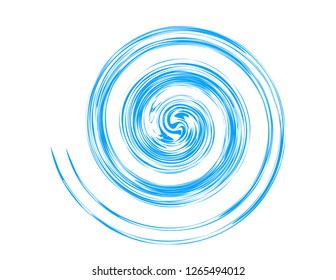 Funnel on a white background