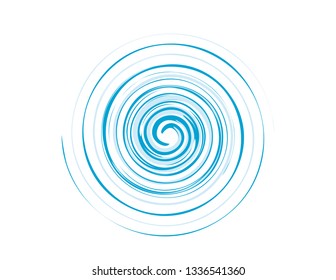 Funnel on a white background