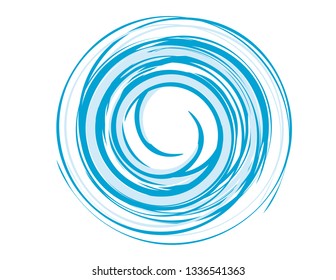 Funnel on a white background