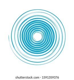 Funnel on a white background