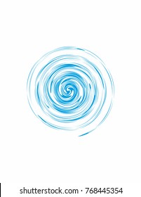 Funnel on a white background