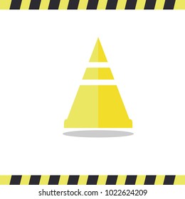 Funnel Traffic vector on white background