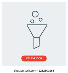 funnel vector icon