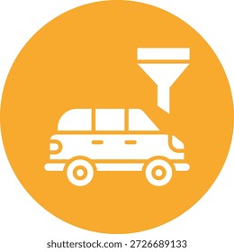 Ilustración de diseño de icono de Vector de embudo
