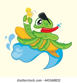 Funniest_Octopus_Summer_With_Wave