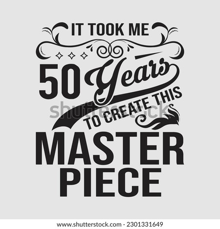 Funny 50 Years Old Joke T-Shirt 50th Birthday Gag Gifts Idea