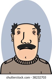 funny adult man