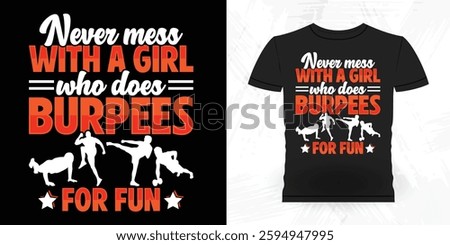 Funny Aerobics Instructor Vintage Aerobics T-shirt Design