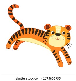 funny african animal isolated on transparent background. vector illustration. zoo